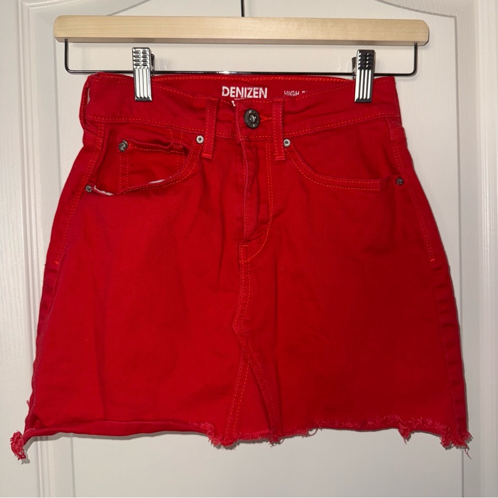 Denizen from Levi's Red Skirt